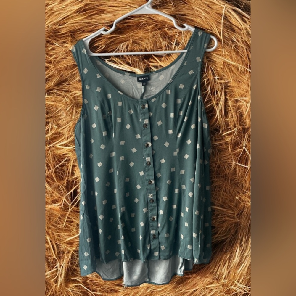 🔵 Torrid women’s blouse - Picture 9 of 9